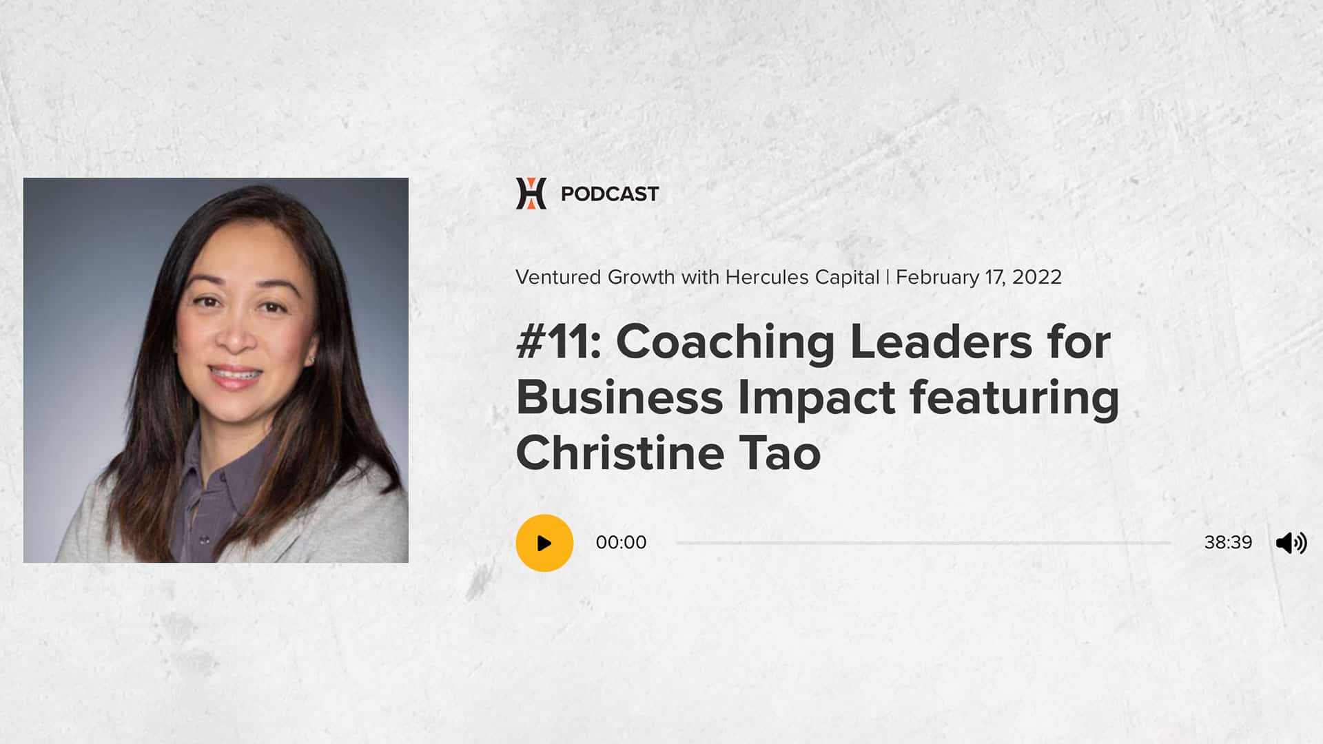 Coaching Leaders for Business Impact featuring Christine Tao 1